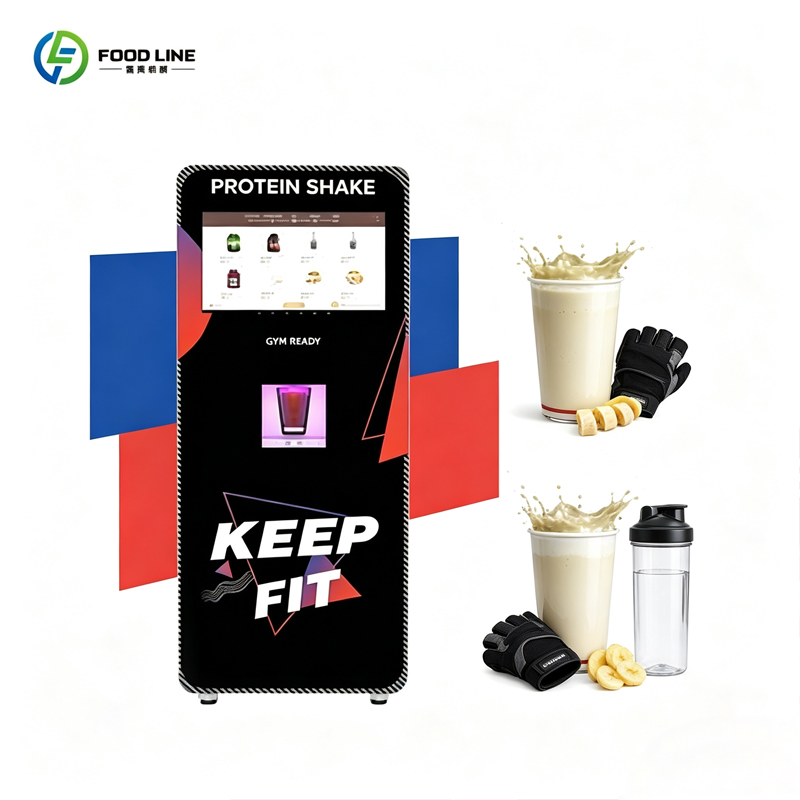 Nutrition Fitness Equipment - ジム用フィットネスプロテインシェイク自動販売機、セルフサービス式、栄養補助食品粉末飲料自動販売機、カスタマイズ可能。
