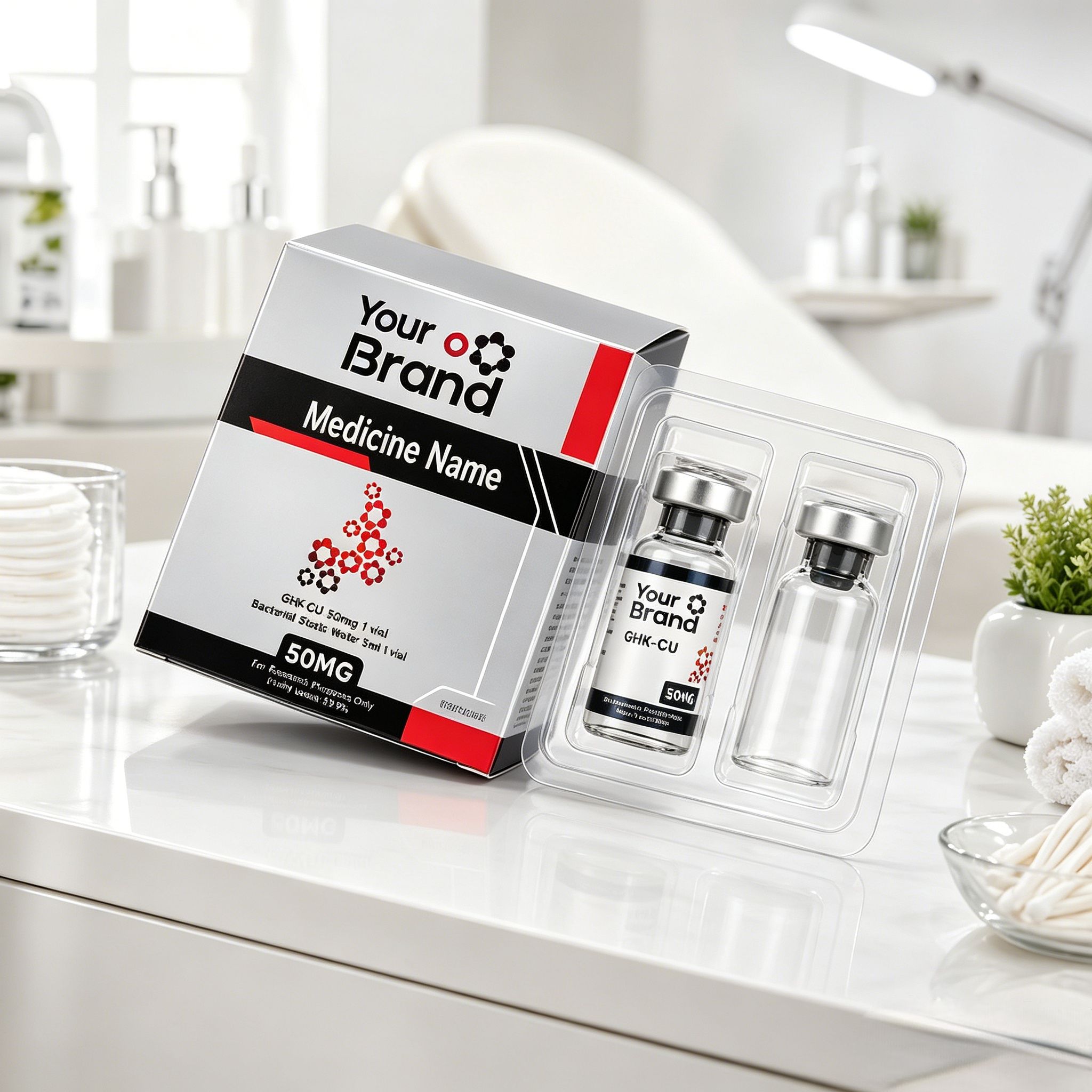 カスタム印刷防水ビニールステッカー＆ラベルボックス（ペプチド - Nutrition & Fitness Hub のレビューと価格
